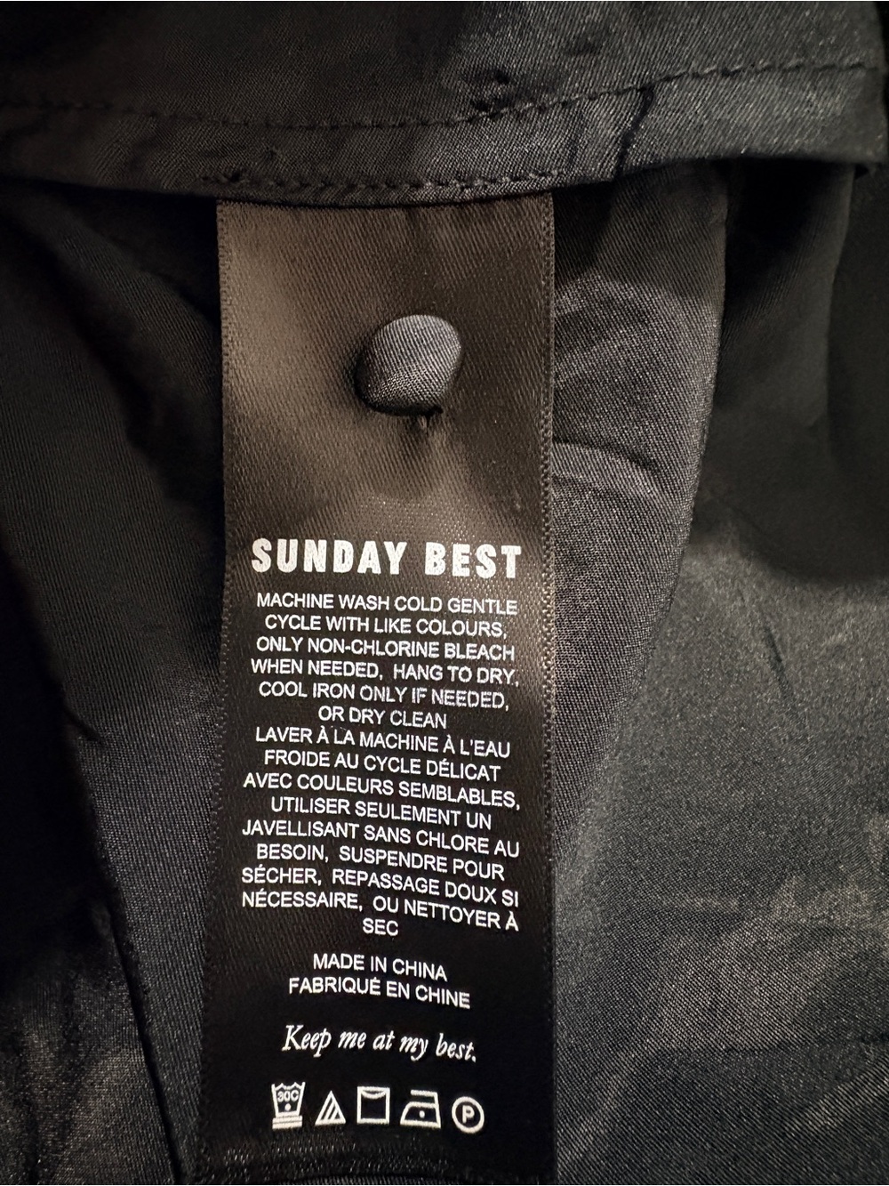 Aritzia Sunday Best Alice Black Tiered Babydoll Mini Dress M - Picture 6 of 11